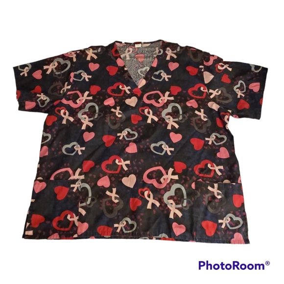 Shirley Uniforms Tops Shirley Uniforms Breast Cancer Awareness